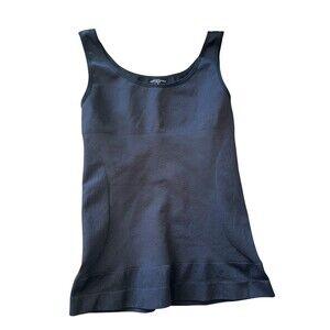 Underoutfit Shapewear Tank Top Womens XL Black Seamless Moderate
